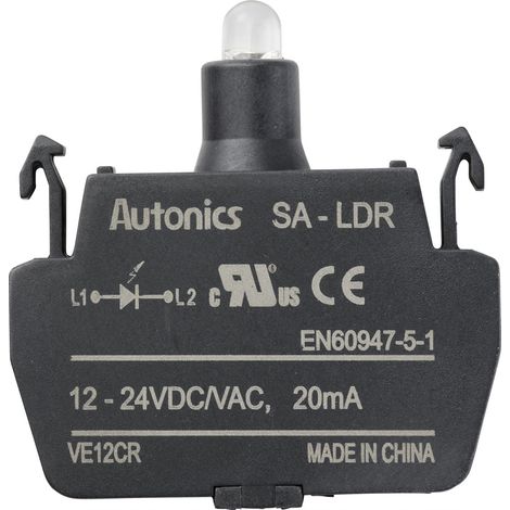 TRU COMPONENTS SA-LDR LED-Element Rot 12 V, 24 V 1 St.