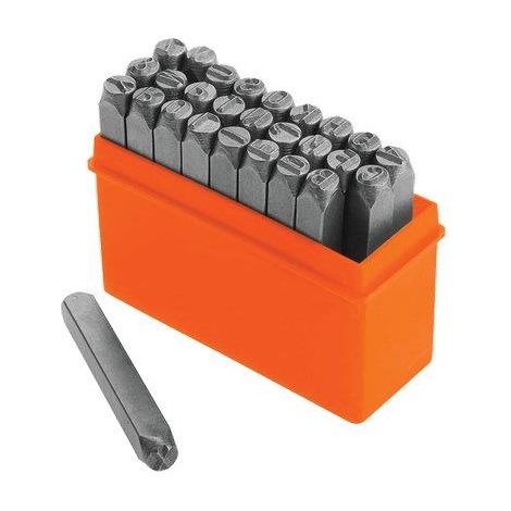 PUNZONI SERIE LETTERE 2573 WOKIN  257303 A/Z MM  3