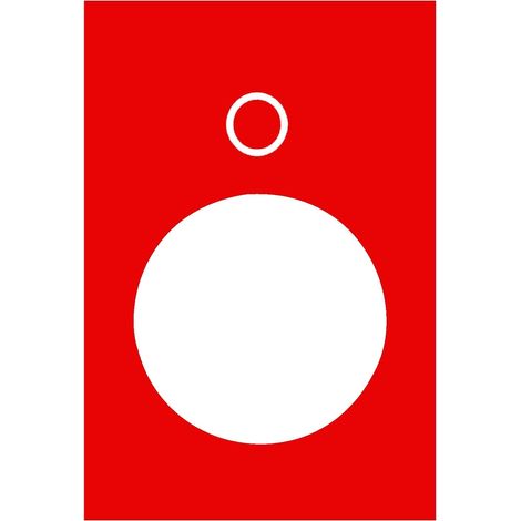 Harmony - étiquette - 30x40mm - rouge - 0