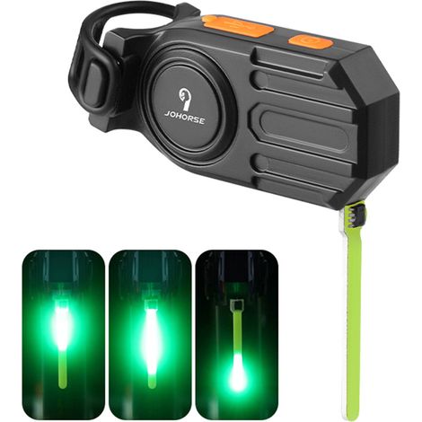 JOHORSE – feu arrière de vélo, Rechargeable par USB, avertissement de Cycle, prend en charge plusieurs Modes d'éclairage pour la route en montagne (1/5)