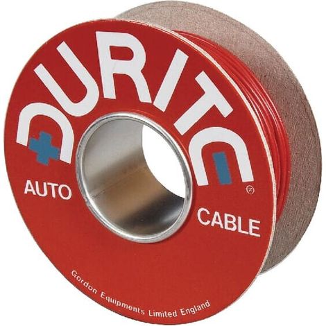 Cable 1 x 1,0 mm虏 rojo UNIVERSAL TOR3503