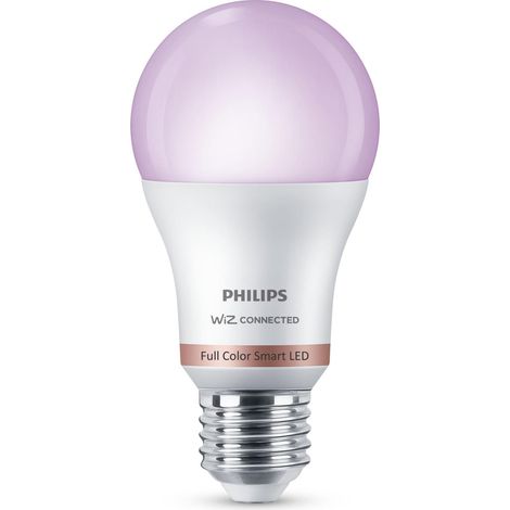 Philips wiz connected lampadina wifi bluetooth 60w a60 e27 922-65 rgb 2pf/ 37276400 (1/5)