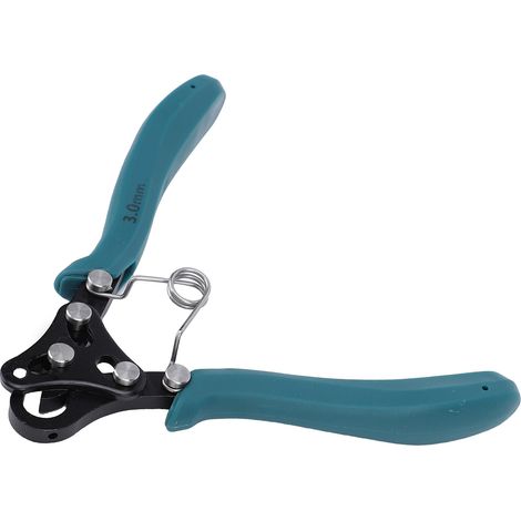 Pince à boucler 3 mm à 9 broches, outil ergonomique pour la fabrication de bijoux, pour fils de calibre 18 à 26 AWG (1/5)