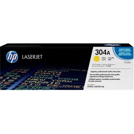 HP 304A Yellow Original LaserJet Toner Cartridge Cartuccia Toner 1 pz (1/5)