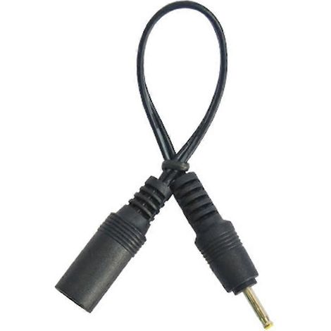 Câble adaptateur d'alimentation (connecteur femelle DC5521 vers connecteur mâle DC2507/35135/4017/4817/5525) pour routeur, caméra et éclairage LED (2,5 x 0,7 mm). (1/4)