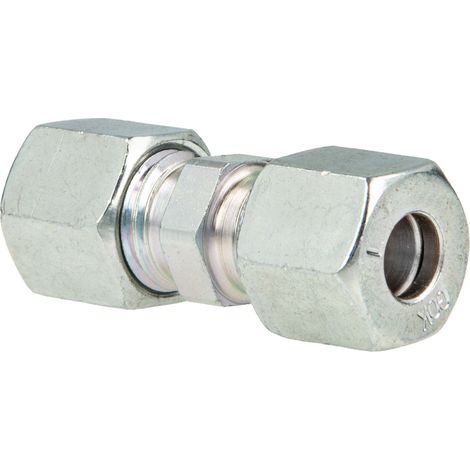 GOK Verschraubung 0770200 8 x 8 mm, Baureihe L, gerade, mit Schneidring Typ D