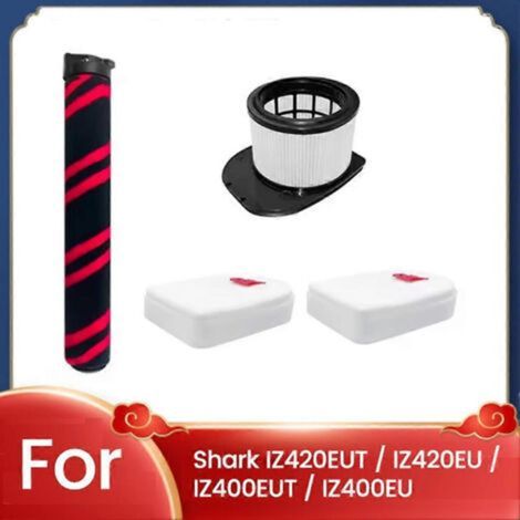 Rotierende Bürste, HEPA-Filter, Schaumstofffilzfilter für Shark IZ420EUT/IZ420EU/IZ400EUT/IZ400EU Akku-Stielstaubsauger – Ersatzteile (1/5)
