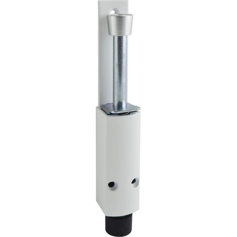 KWS Blocca Porta Fermaporta, Hub 60 mm, in alluminio, 1 pezzi, colore: Argento, 122202, 122272