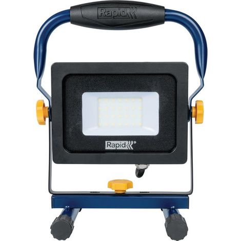 Baustellenlampe/Scheinwerfer - RAPID - Der Maler - LED 2k Lumen, Farbe - IP65 - 6000 Kelvin - FSC-Verpackung - (5001729)