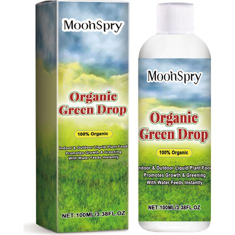 MoonSpry plant growth solution, a nutrient solution for potted plants, foliage plants, lawns and flowers to promote root growth and supplement nutrient supply. (1/5)