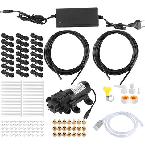 Nettoyeur électrique basse pression pour maison, système de brumisation 15 mètres, 21 buses, prise UE 110-240V (1/5)