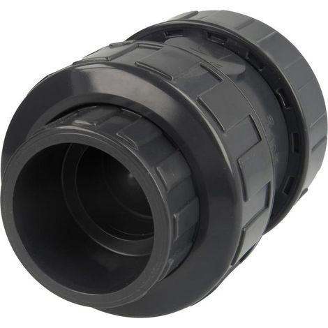 Clapet anti-retour conique PVC Ø 63 mm avec manchon adhésif