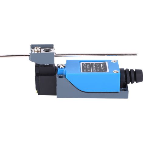 Haofy ME-8107 Micro Interrupteur 250VAC 5A Mini Interrupteur de Fin de Course avec Vis de Terre pour Contrôle du Mécanisme de Mouvement, Taille 5,1 X 1, X 0,9 Pouces