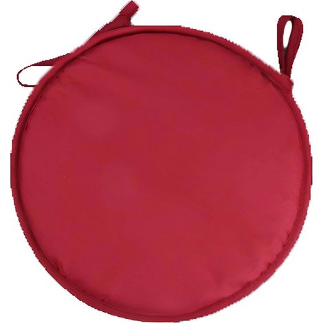 Coussin De Chaise Ronde - 30 Cm - En Coton - Pour Jardin Terrasse Cuisine Bureau - 1 Pièce (1/5)
