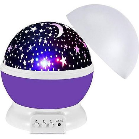 Projecteur de ciel étoilé à LED avec veilleuse, couleurs réglables, idéal comme cadeau. (1/5)