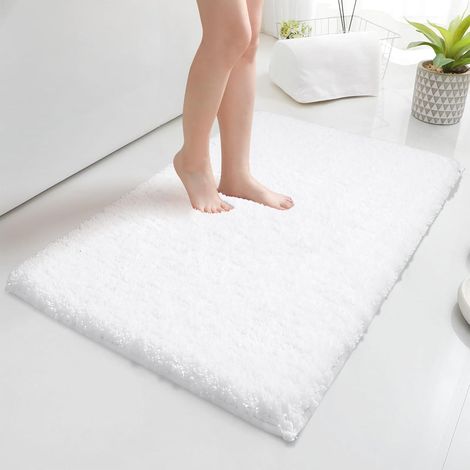 1 Tapis de bain, Microfibre, Antidérapant, Absorbant, Salle de bain (1/5)