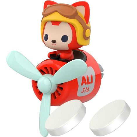 clip De Parfum De Voiture Universel, Diffuseur De Voiture De Renard Roux Mignon, Dcoration D'aromathrapie De Dsodorisant De Sortie D'air D'hlice R (1/5)