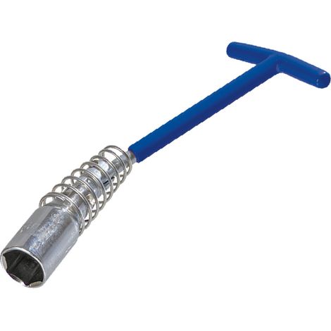Zündkerzenschlüssel mit Gelenk T-Griff 21mm CrV