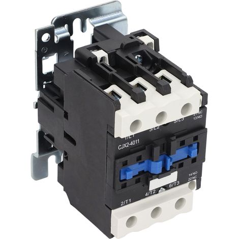 Contacteur CA, antidéflagrant, contact en alliage d'argent, haute sensibilité, 40 A, contacteur électrique pour distribution d'énergie, 380 V CA (1/5)