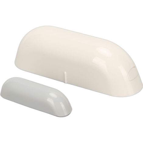 Capteur magnétique pour porte et fenêtre, Wi-Fi 2,4 GHz sans fil, alarme antivol pour la maison, blanc (1/4)