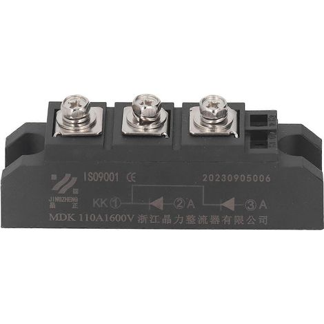 MDK 110A 1600V Gleichrichterdiode mit gemeinsamer Kathode, 2 Eingänge, 1 Ausgang, PV-Antireflexionsdiode für kombinierte (1/4)