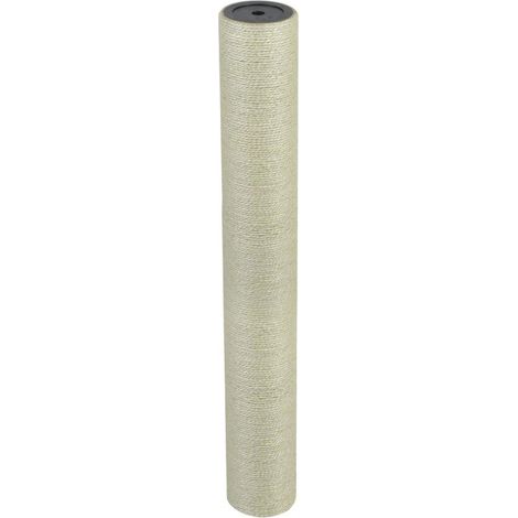 Tiragraffi per gatti nicchia peluche 8 x 60 cm 10 mm beige 3702075