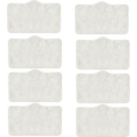 Balai-serpillère pour nettoyeur vapeur Deerma ZQ610 ZQ600, accessoires de nettoyage vapeur, lot de 8 (1/2)