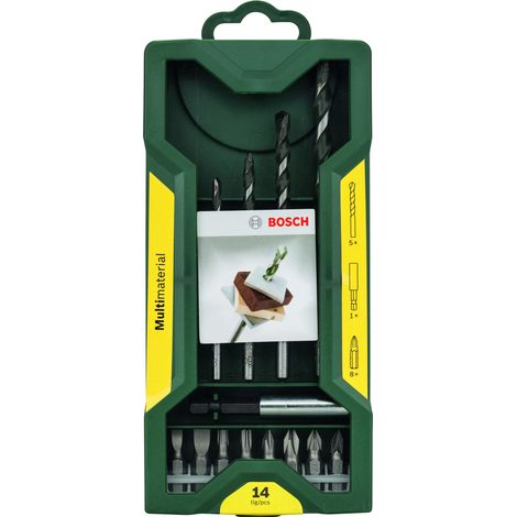 Mini X-Line con 14 unidades para taladrar y atornillar  BOSCH 2607017161
