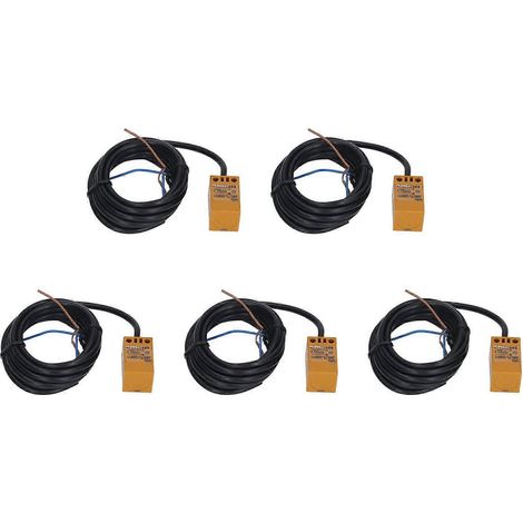 Stück Näherungsschalter NPN, normalerweise geschlossen, IP65, 28 Hz Arbeitsfrequenz, Näherungssensor 90–250 V AC, 100