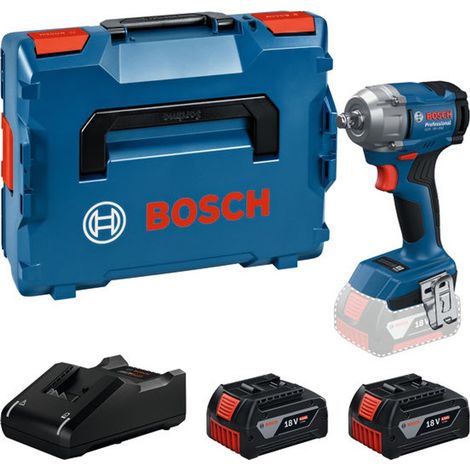 Bosch Akku-Drehschlagschrauber GDS 18V-350, 18V, 1/2", 2x4.0 Ah und Ladegerät in L-BOXX (1/5)