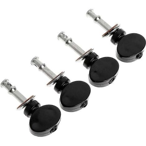 Lot de 4 mécaniques à friction pour ukulélé (cordes et chevilles) - Neuf