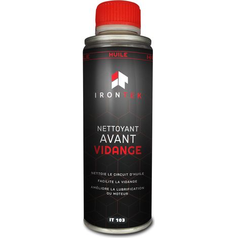 IRONTEK - Nettoyant avant vidange - 300ml - IT103 - Ce produit de marque IRONTEK est neuf.