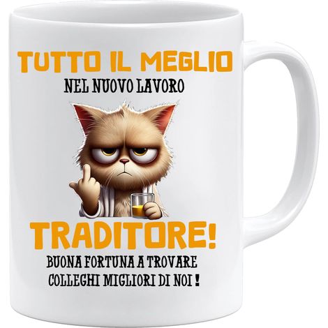 Mug Tasse d'adieu pour collègue Tasse drôle Cadeau d'adieu Tasse de travail Cadeau de pension pour homme Tasse de bureau Cadeau pour collègues (1/5)
