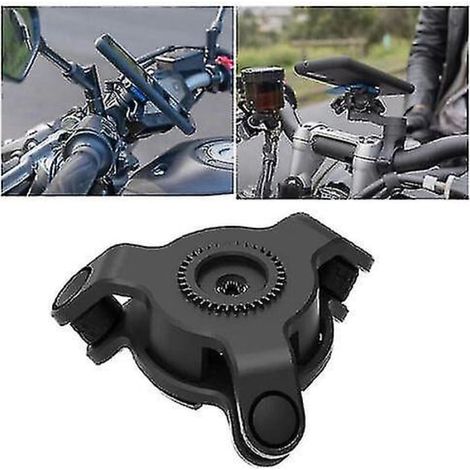 HOXILEELEO - Support d'amortisseur anti-vibrations pour moto Quadlock