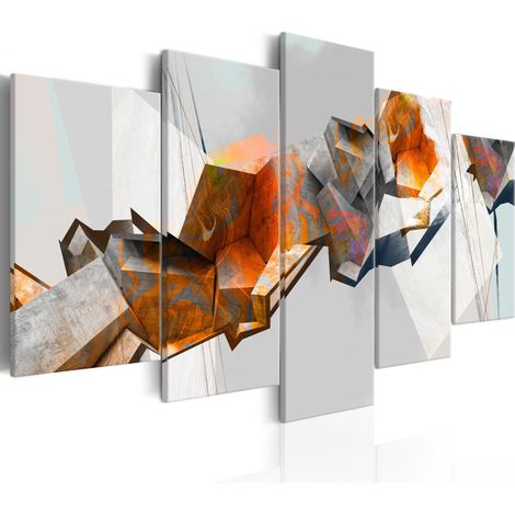Quadro - Fiery Blocks - 200x100 (1/4)