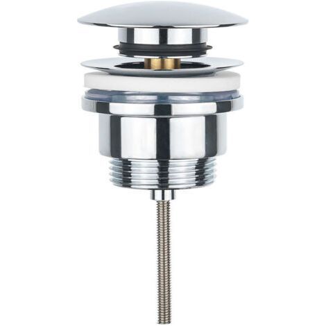 TAPÓN DE FREGADERO UNIVERSAL CLICK-CLACK REA GOLD - Cromo MUMU (1/3)