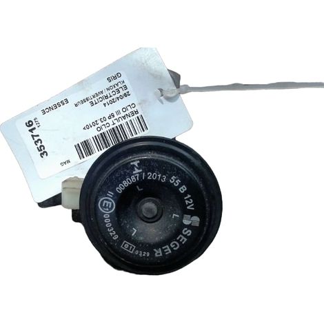 [PRODUIT D'OCCASION] Klaxon / Avertisseur RENAULT Clio III 2010- ♻️ Ref Oe. 8200477946 - Garantie à vie (1/3)