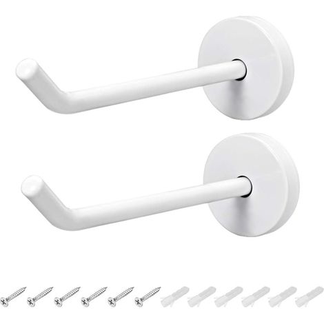 pièces. Wandmontage Haken Kleiderhaken Handtuchhalter Edelstahl 3,74" Blanc (1/3)