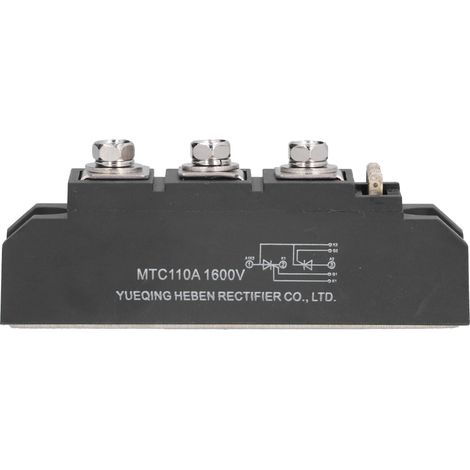 Module redresseur thyristors 3 bornes – Pont redressement – Commande circuit MTC110A 1600V (1/5)