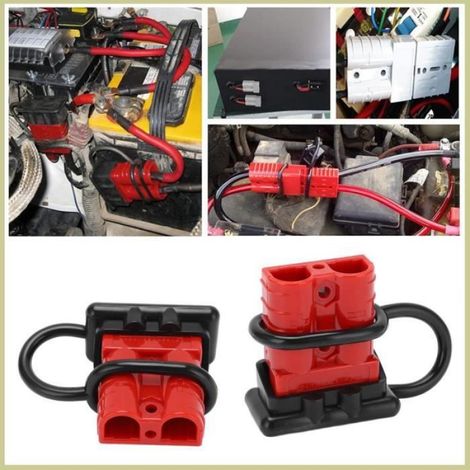 Cocosity Connecteur Rapide de Batterie 50A pour Câbles de 6-10/12 AWG