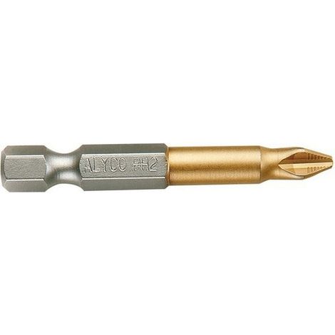 EMBOUT DE VISSAGE 1/4" TIN PH3X50 MM