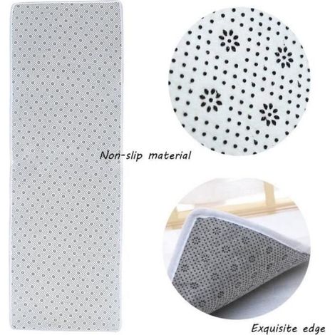 Carpet Tapis de Sol,Tapis d'escalier pour Salon Chambre Cuisine Hall d'entrée - 60180cm (1/4)