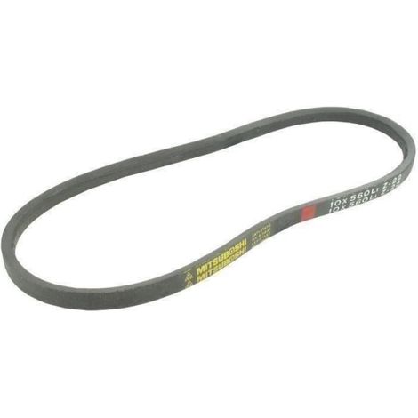 Courroie Lisse Z - Section 10x6 mm - Longueur Extérieure 443 mm - Pour Tondeuse