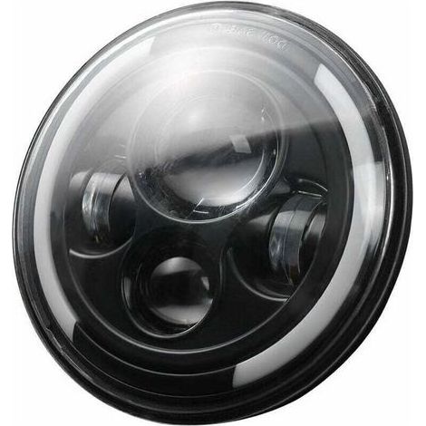 Phare Led 7 150W Lampe Frontale Led Ronde H4 H13 Phare 6500K Feu De Croisement Etanche, 150W (1/4)