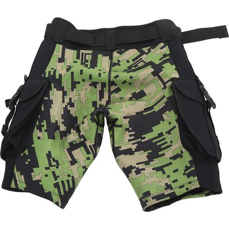 2.5mm Shorty Néoprène Homme, Short de Plongée Anti-UV Séchage Rapide, Boxer de Natation Serré pour Snorkeling Surf, XL (Longueur 51cm, Tour de Taille 90-96cm)