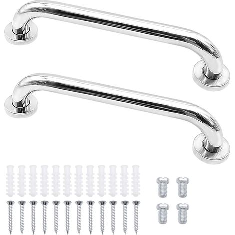 Rutschfester Haltegriff Dusche Edelstahl 304 Duschgriff für Badewanne, WC, Badezimmer, Küche, Treppen-Handlauf (1/5)
