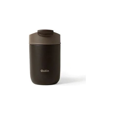 Outin vaso de viaje, marrón tundra
