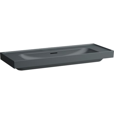 LAUFEN MEDA lavabo, encastrable, 1200x460mm, tablette des deux