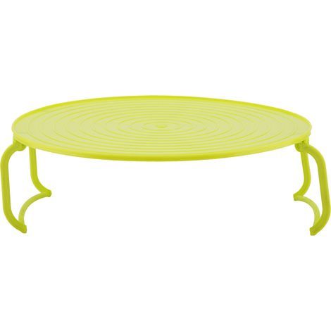 Grille de cuisson multifonction en plastique pour micro-ondes, support vapeur superposé, plateau de cuisson vert