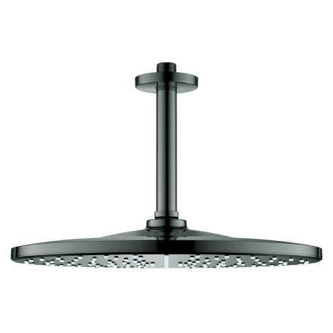 Grohe Kopfbrauseset Rainshower Mono 310 mit Deckenauslass 14,2cm, hard graphite